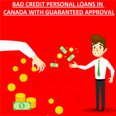 Bad Credit Personal Loans in Canada with Guaranteed Approval