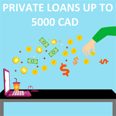 Private Loans Up To 5000 CAD