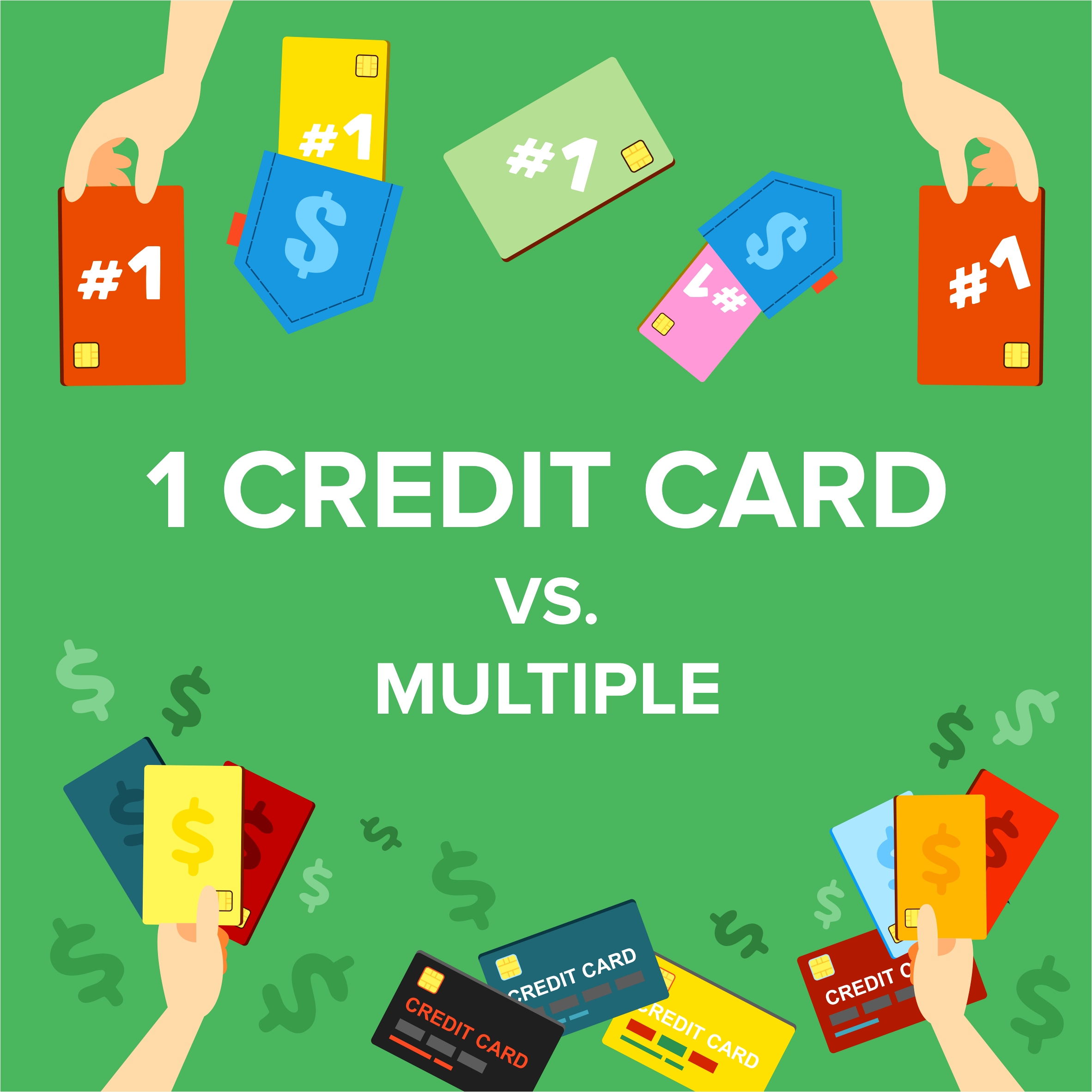 1 Credit Card Vs. Multiple