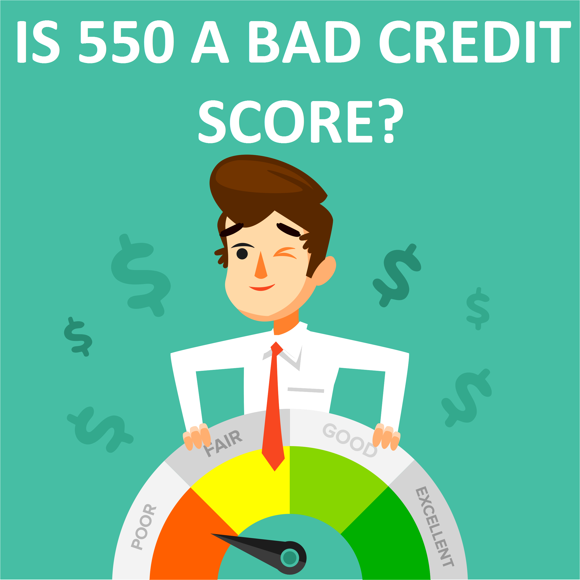 Is 550 A Bad Credit Score Loan Away