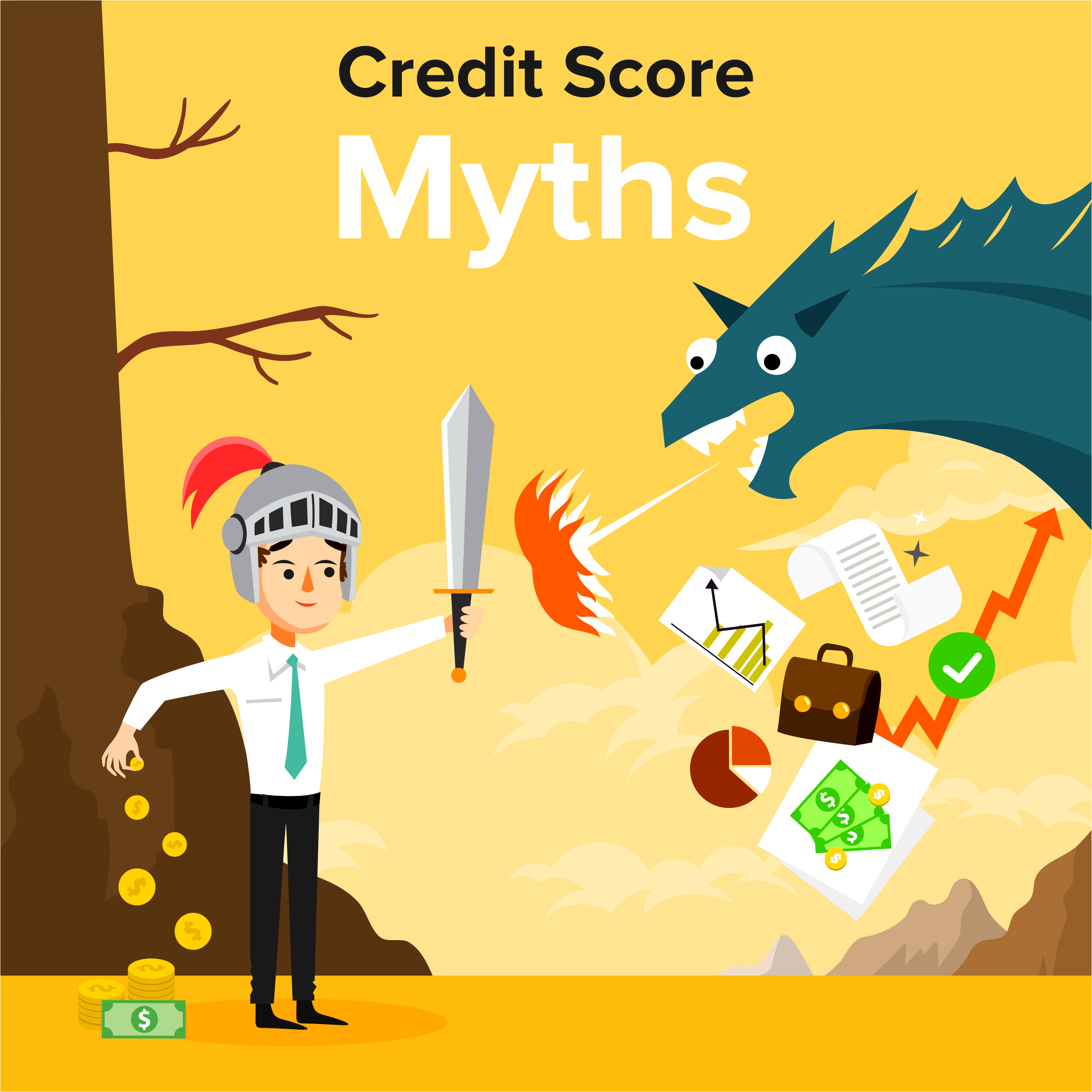 Credit Score Myths