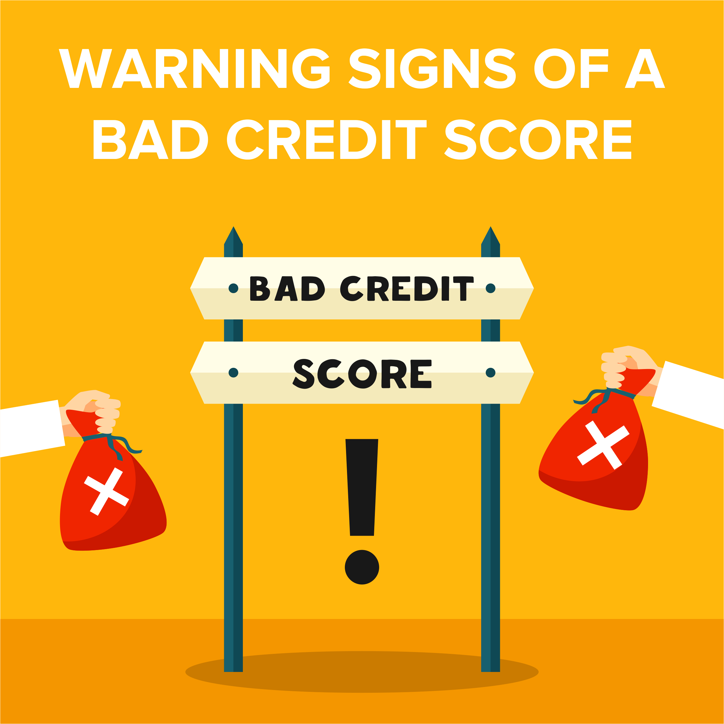 Warning Signs of a Bad Credit Score