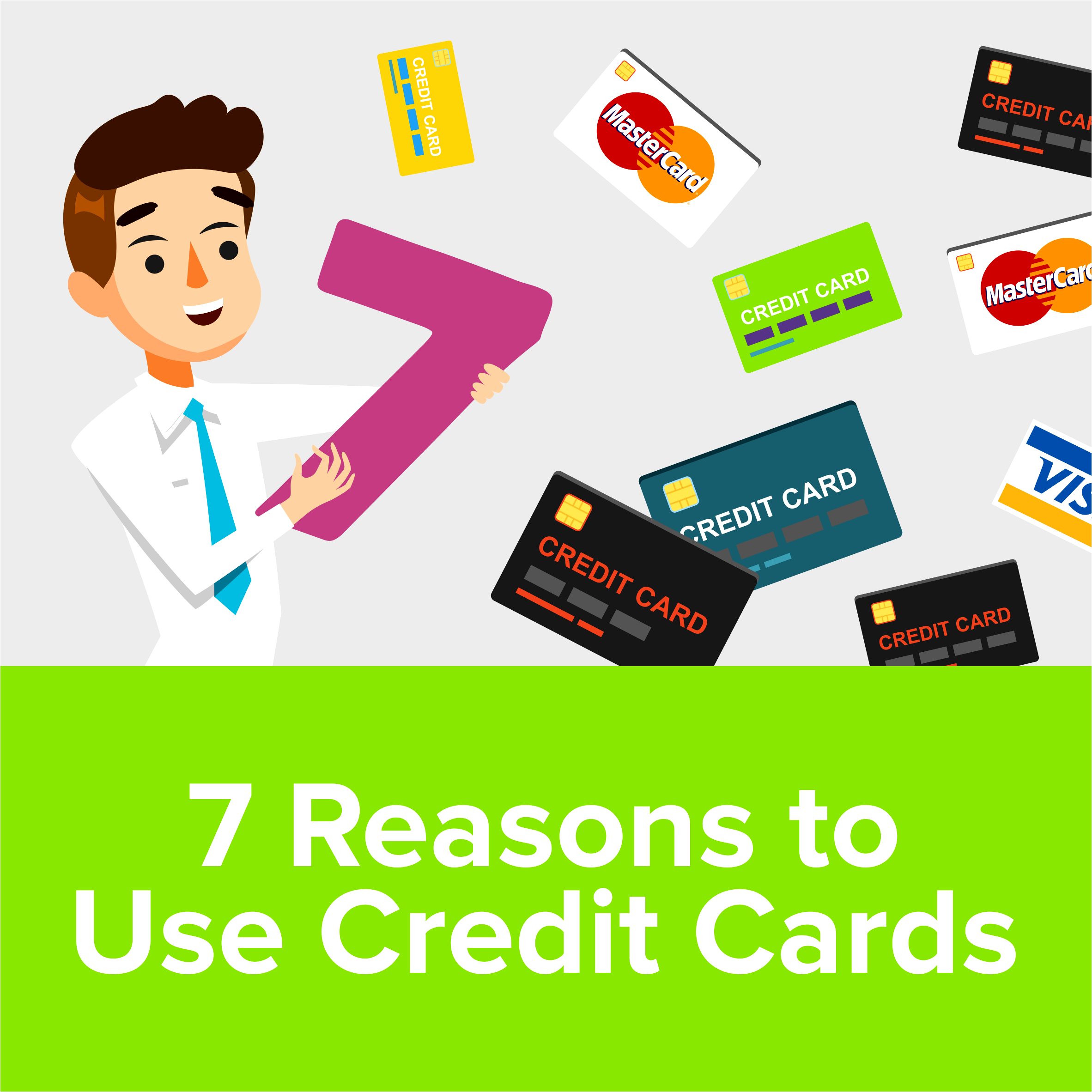 7 Reasons to Use Credit Cards