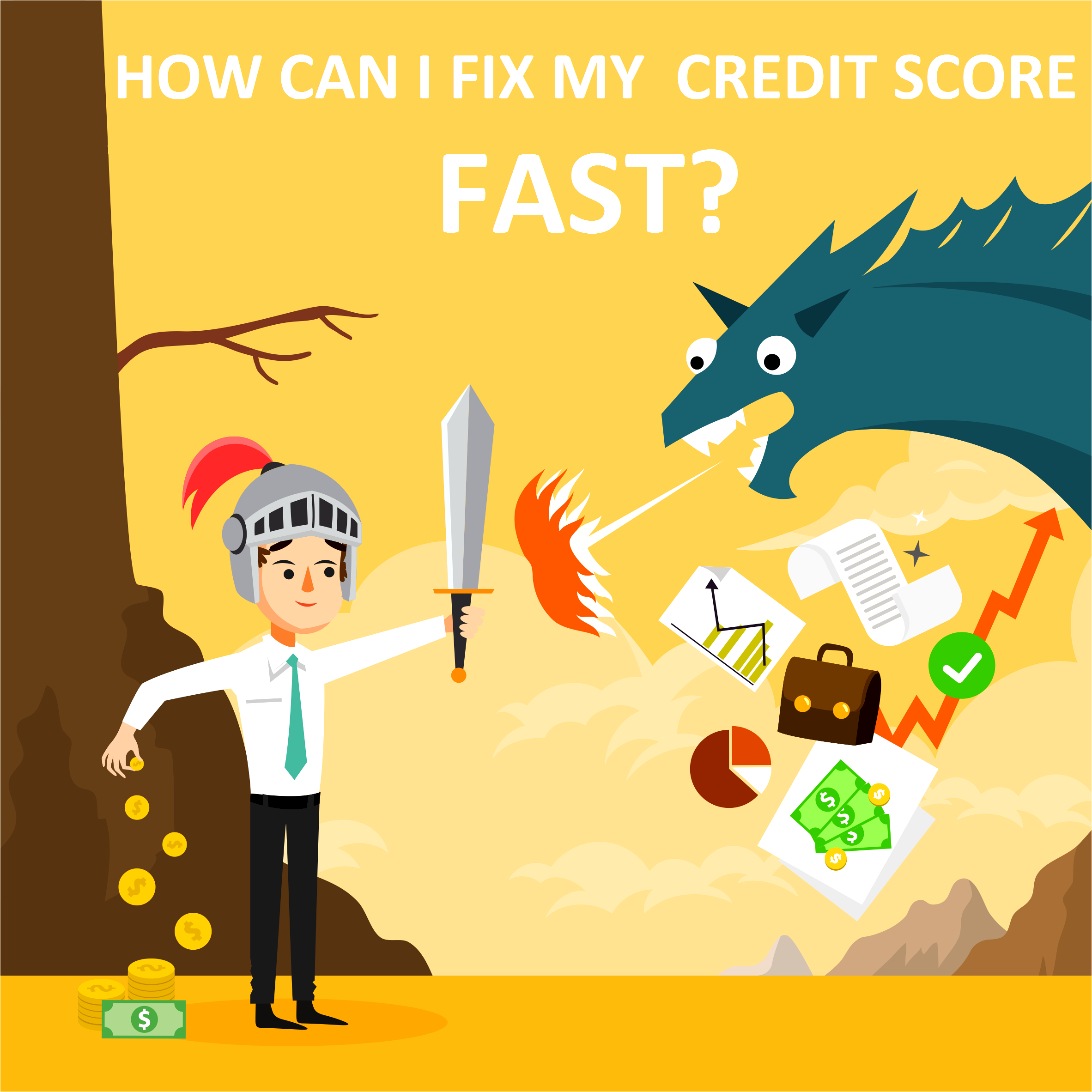How can i fix my credit score fast loan away