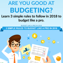 3 Simple Rules To Budget Like a Pro in 2018