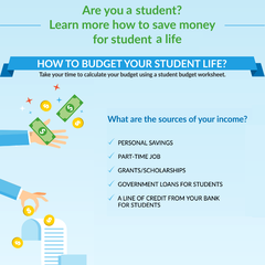 Are you a student? Learn more how to save money for a student life